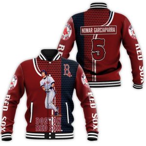 5 Nomar Garciaparra Boston Red Sox Baseball Jacket