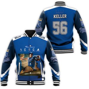 56 Brad Keller Kansas City Royals City Baseball Jacket
