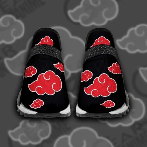 Akatsuki Cloud Shoes Naruto Akatsuki Custom Shoes TT11 - NMD Sneakers For Fan