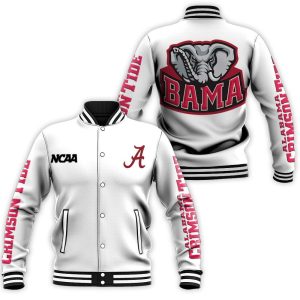 Alabama Crimson Tide Fan Jacket T Shirt Hoodie Sweater 3D Baseball Jacket