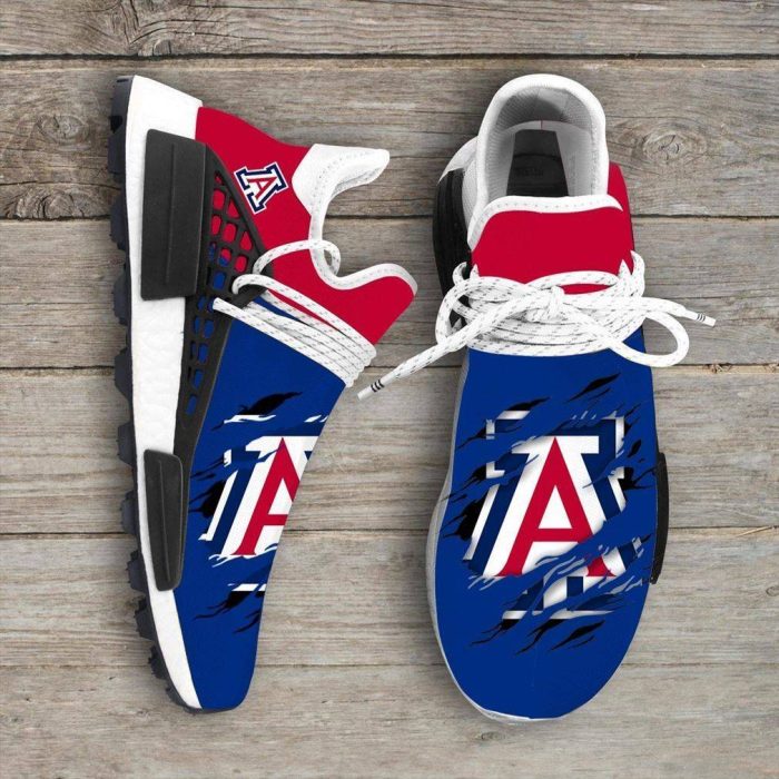 Arizona Wildcats NCAA Sport Teams Human Race Shoes Running Sneakers NMD Sneakers