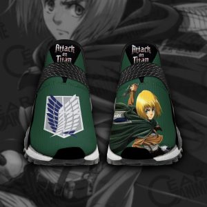 Armin Arlert Shoes Scout Attack On Titan Anime Shoes TT11 - NMD Sneakers For Fan
