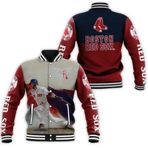 Boston Red Sox Dustin Pedroia 15 Legend Baseball Jacket