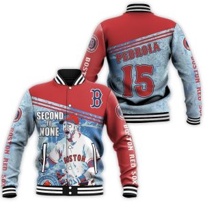 Boston Red Sox Second To None Pedroia Baseball Jacket