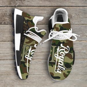 Camo Camouflage Kansas City Royals MLB Sport Teams NMD Human Race Shoes Running Sneakers NMD Sneakers