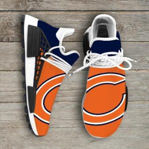 Chicago Bears NFL NMD Human Race Sneakers Running Shoes Perfect Gift Custom Shoes Fan NMD Sneakers