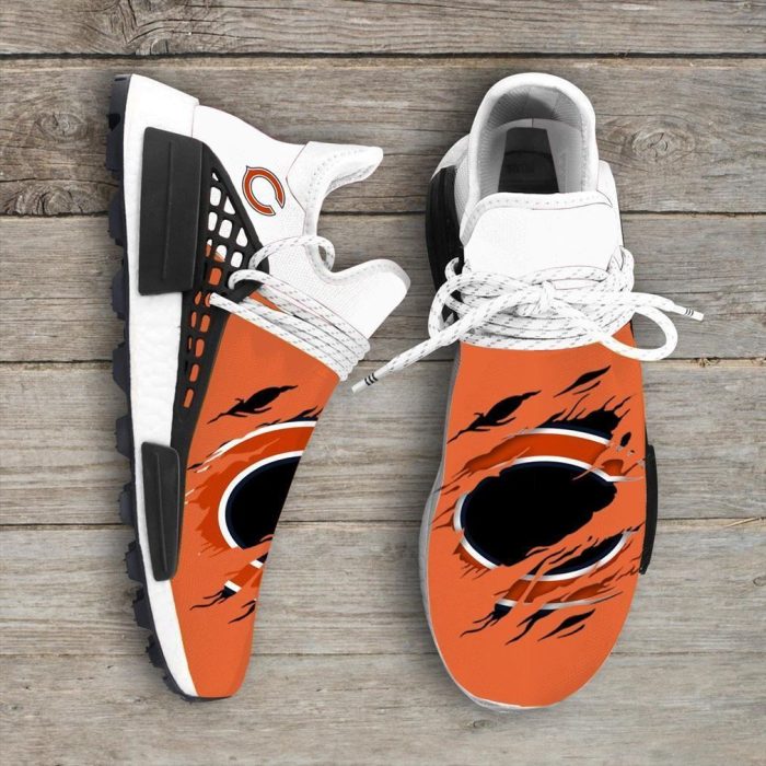 Chicago Bears NFL Sport Teams NMD Human Race Shoes Running Sneakers NMD Sneakers