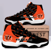 Cincinnati Bengals Air Jordan 11 Custom Sneaker For Fans