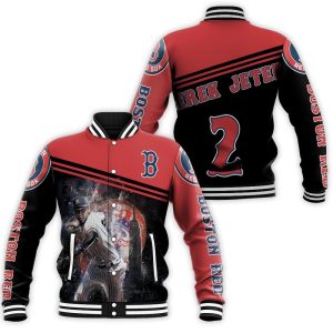 Derek Jeter Boston Red Sox Baseball Jacket