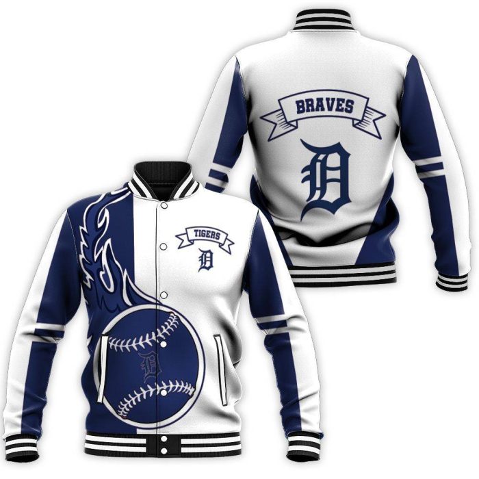 Detroit Tigers 3D Baseball Jacket