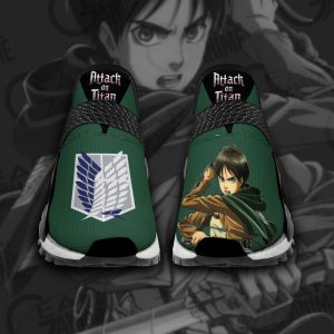 Eren Jeager Shoes Attack On Titan Anime Shoes TT11 - NMD Sneakers For Fan