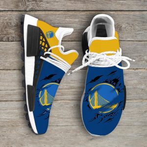 Golden State Warriors NBA Sport Teams NMD Human Race Shoes Running Sneakers NMD Sneakers