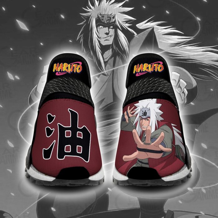Jiraiya Shoes Naruto Custom Anime Shoes PT11 - NMD Sneakers For Fan