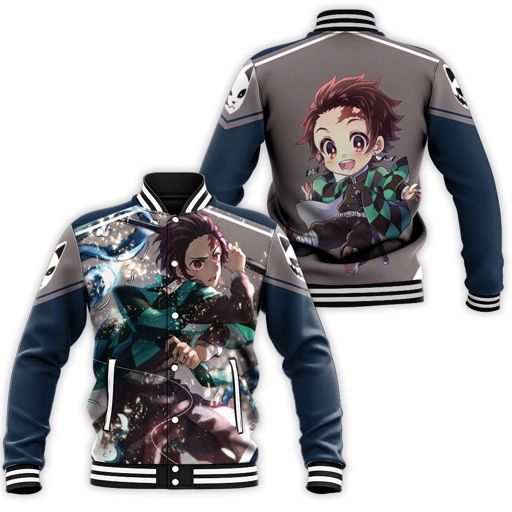 Kamado Tanjiro Kimetsu On Yaiba Fighting Baseball Jacket BJ1535 ...