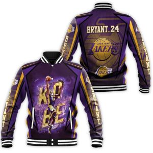 Kobe Bryant Legend Los Angeles Lakers Baseball Jacket