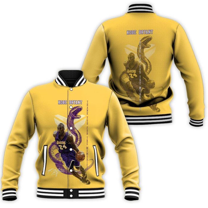 Kobe Bryant Los Angeles Lakers Western Conference Cobra Baseball Jacket