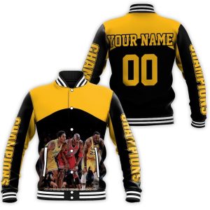 Kobe Bryant Michael Jordan Lebron James Champions Legends Never Die For Fans 3D Personalized Baseball Jacket