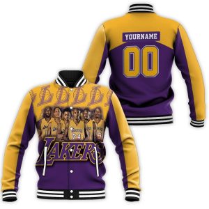 Los Angeles Lakers NBA Western Conference Robot Baseball Jacket