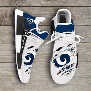 Los Angeles Rams NFL Sport Teams NMD Human Race Shoes Running Sneakers NMD Sneakers