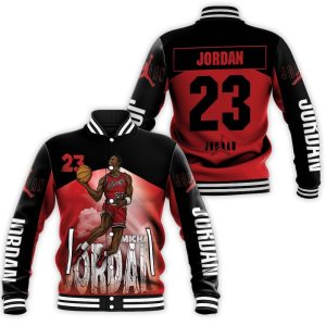 Michael Jordan 23 Chicago Bull Legend Of NBA Baseball Jacket