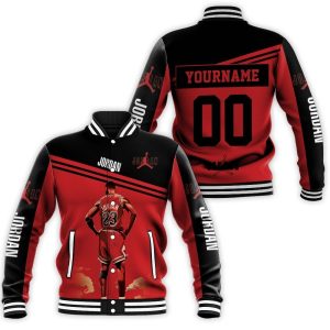 Michael Jordan 23 Chicago Bulls Standings Baseball Jacket