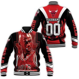 Michael Jordan Chicago Bulls Legend 23 Baseball Jacket