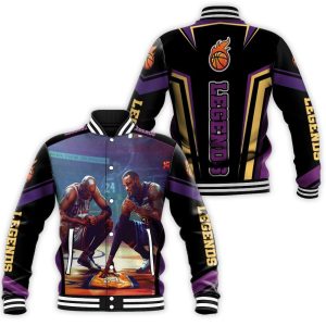 Michael Jordan Lebron James In Memories Kobe Bryant Baseball Jacket