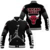 Michael Jordan Logo Chicago Bulls Baseball Jacket