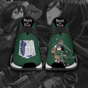 Mikasa Shoes Scout Squad Attack On Titan Anime Shoes TT11 - NMD Sneakers For Fan