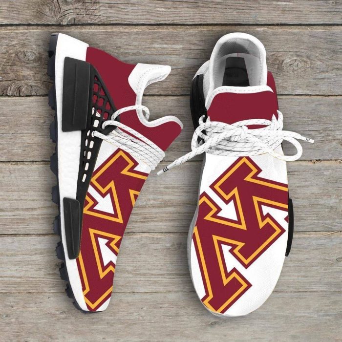 Minnesota Golden Gophers NCAA Sport Teams Human Race Shoes Running Sneakers NMD Sneakers