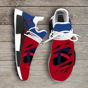 Minnesota Twins MLB Sport Teams NMD Human Race Shoes Running Sneakers NMD Sneakers