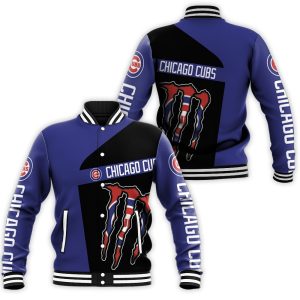 Monster Energy Chicago Cubs Baseball Jacket