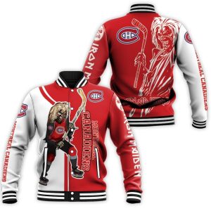 Montreal Canadiens And Zombie For Fans Baseball Jacket