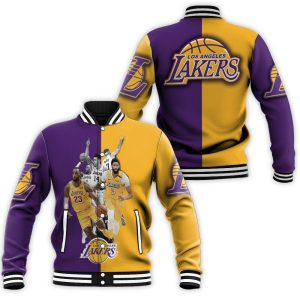 NBA Western Conference Los Angeles Lakers Baseball Jacket