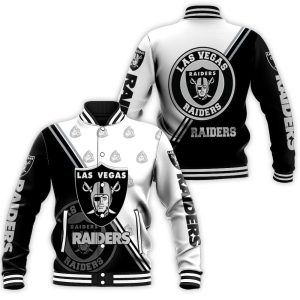 NFL Las Vegas Raiders For Fans Baseball Jacket