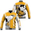 Nashville Predators Snoopy Lover 3D Printed Baseball Jacket