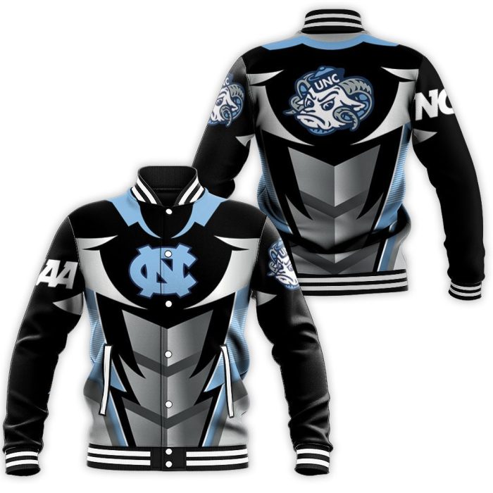 North Carolina Tar Heels Football Team 3D All Over T Shirt Hoodie Sweater Baseball Jacket