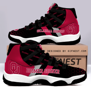 Oklahoma Sooners Air Jordan 11 Custom Sneaker For Fans