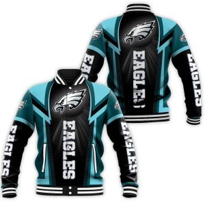 Philadelphia Eagles For Fans Baseball Jacket