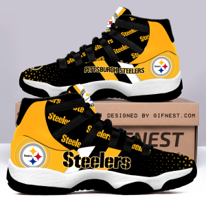 Pittsburgh Steelers Air Jordan 11 Custom Sneaker For Fans