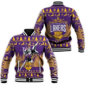 Robot Los Angeles Lakers NBA Western Conference Baseball Jacket