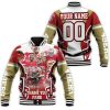 San Francisco 49Ers 2021 Thank You Fans Personalized Baseball Jacket