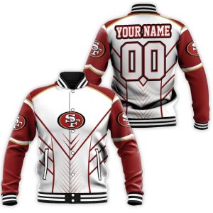San Francisco 49Ers NFL Lover 3D Personalized Baseball Jacket