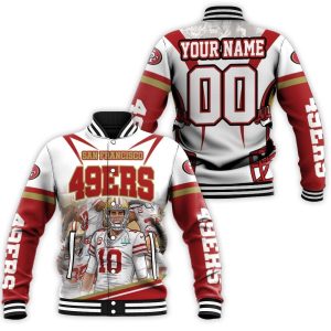 San Francisco 49Ers Nfc West Division 2021 Super Bowl Personalized Baseball Jacket