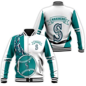 Seattle Mariners 3D Baseball Jacket
