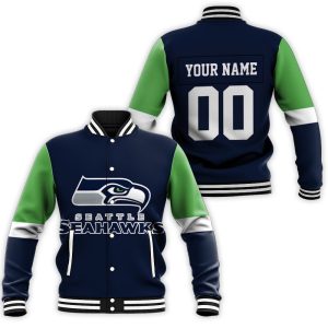 Seattle Seahawks 3D T Shirt Hoodie Personalized Baseball Jacket