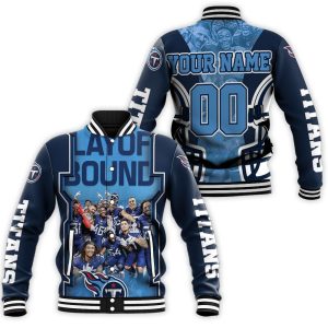 Tennessee Titans Afc South Champions Super Bowl 2021 Playoff Round Personalized Baseball Jacket