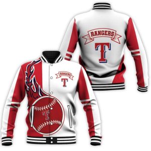 Texas Rangers 3D Baseball Jacket