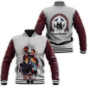 The Falcon And The Winter Soldier Finding Justice Baseball Jacket