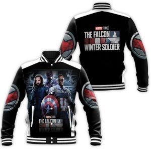 The Falcon And The Winter Soldier How To Save The World Baseball Jacket